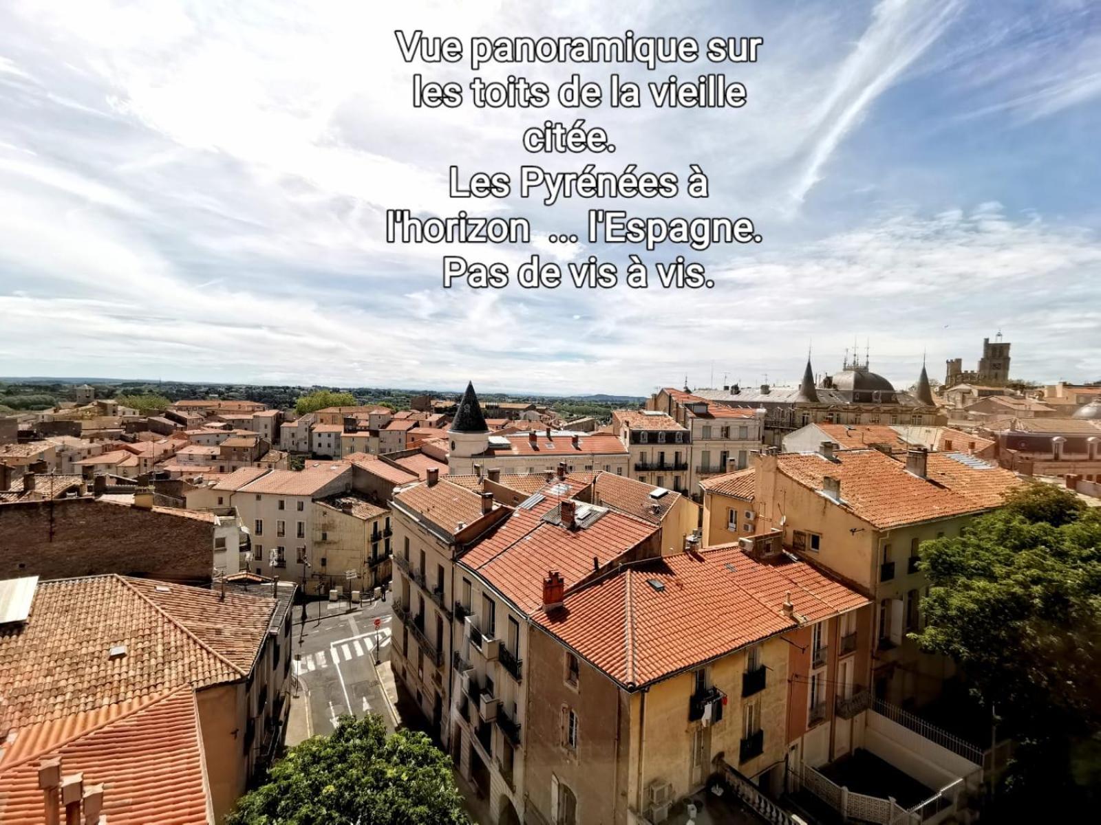 Studio Non Fumeur 38M2 Calme, Confort, Ascenseur Beziers Bagian luar foto